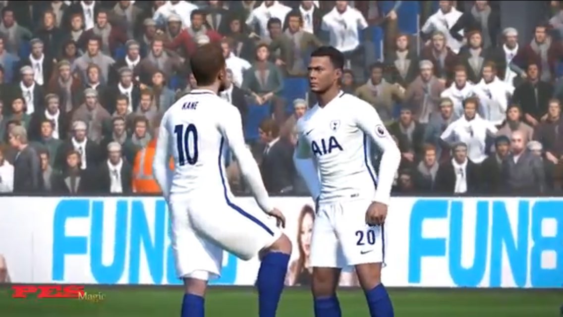 PES 2017 gives a possible sneak peek into Tottenham's new ...