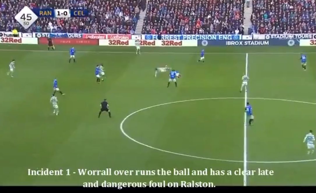 Celtic fan claims referee bias towards Rangers with this 150 second video of the second half