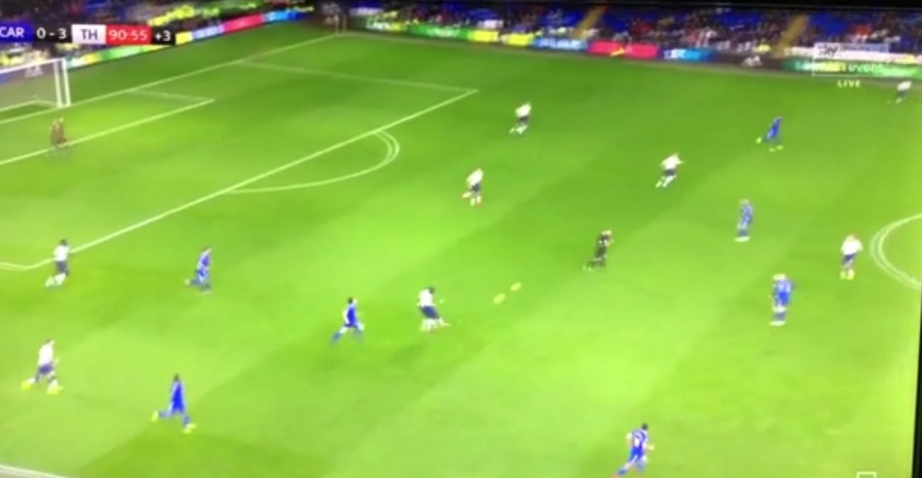 Tottenham fans loved Moussa Sissoko’s tasty diagonal pass last night