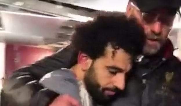 (Photo) The heartbreaking moment between Mo Salah and Jurgen Klopp in the tunnel after West Ham draw