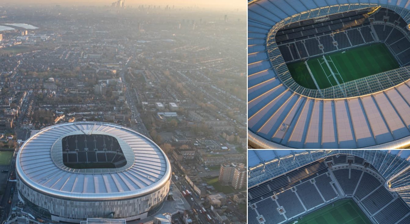 (Video) Arsenal legend Ian Wright left stunned by the sheer beauty of new Tottenham stadium