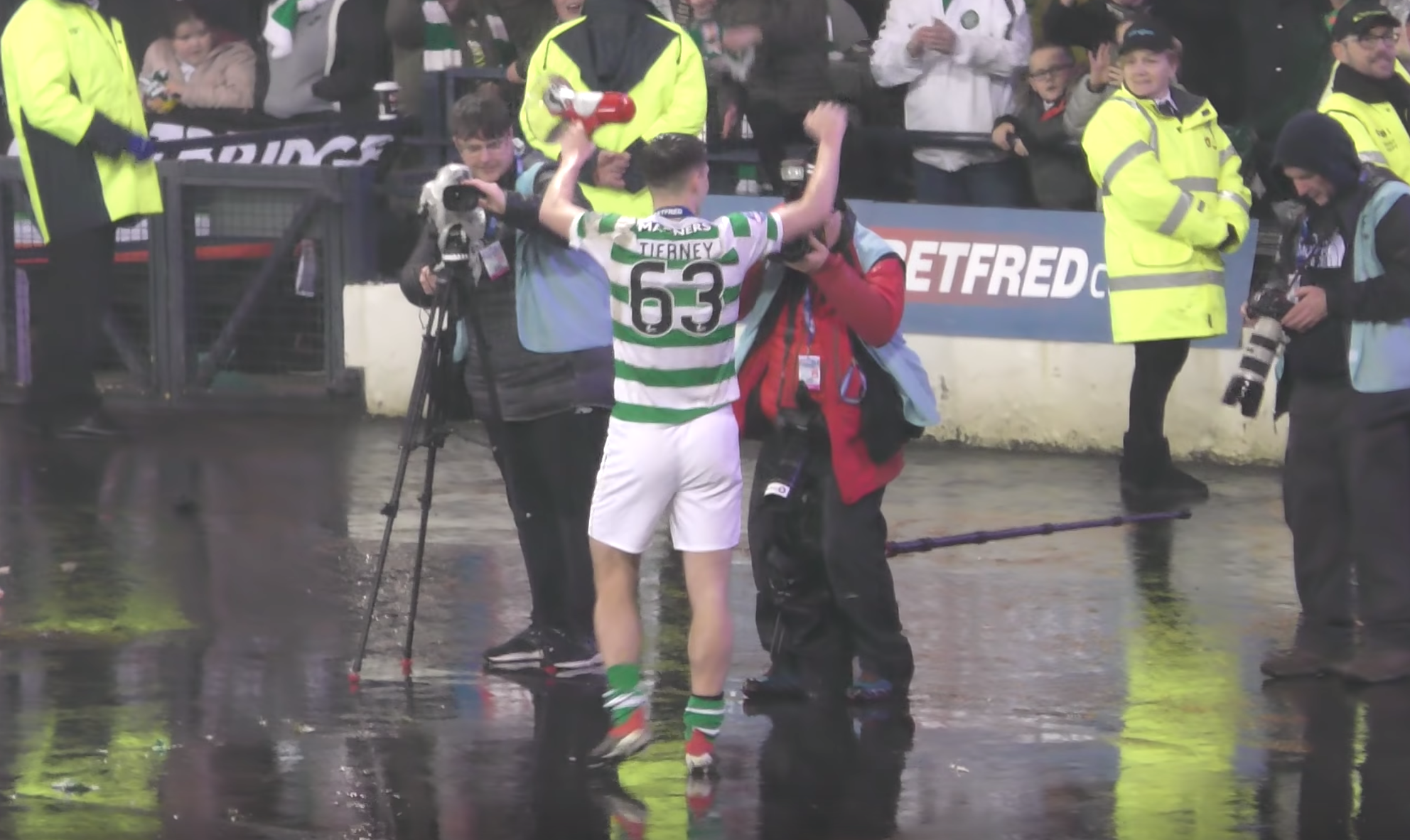 (Image) Proof that Kieran Tierney really joined the live stream when Rangers went 2-0 down v Aberdeen