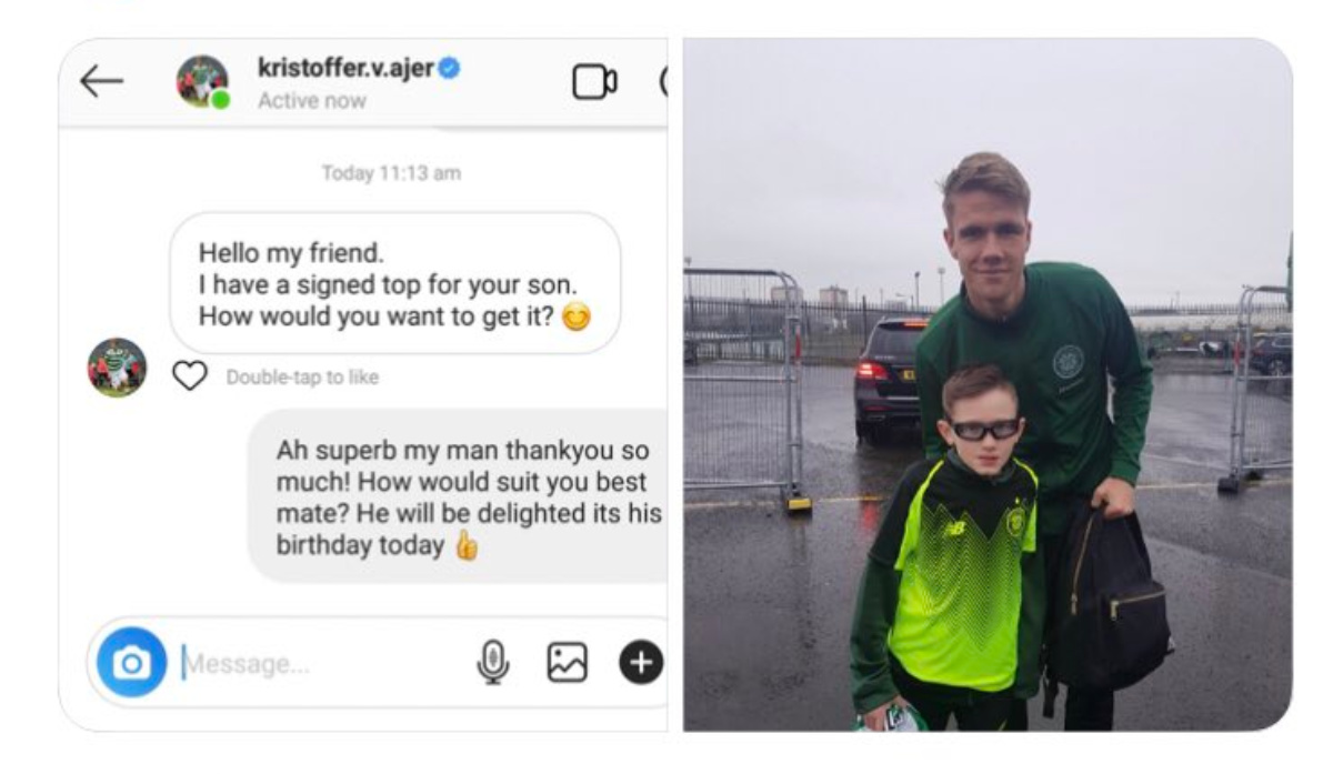 What Kristoffer Ajer did after the Rangers game will make him an even bigger fan-favorite