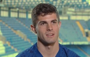 Christian Pulisic giving his first interview as Chelsea player