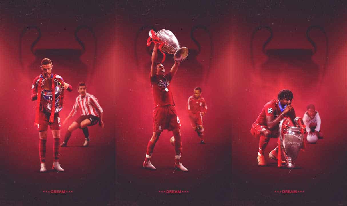 Freelance designer creates masterpiece commemorating Liverpool’s Champions League win