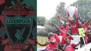 Bigger parade than City - Photo of African Liverpool fans having their own victory parade goes viral