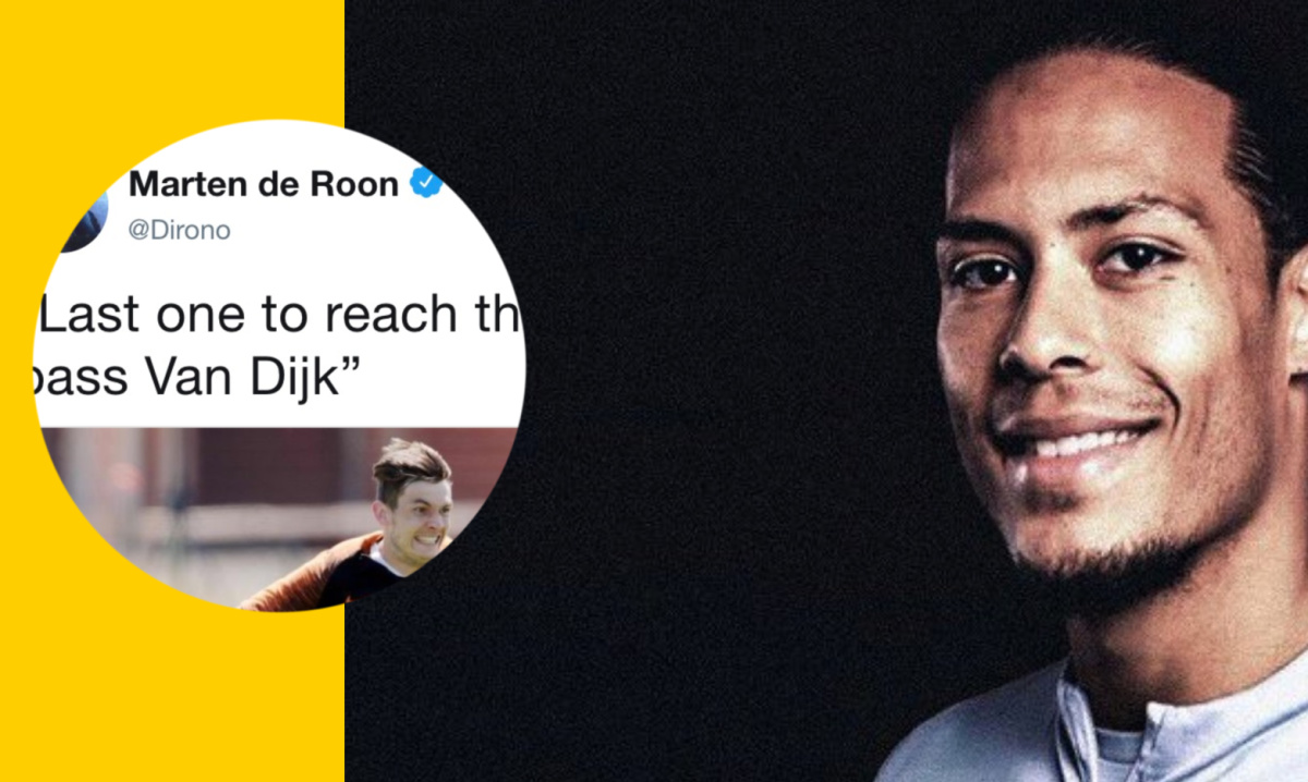 Dutch teammate’s tweet on Liverpool’s Virgil van Dijk is pure class