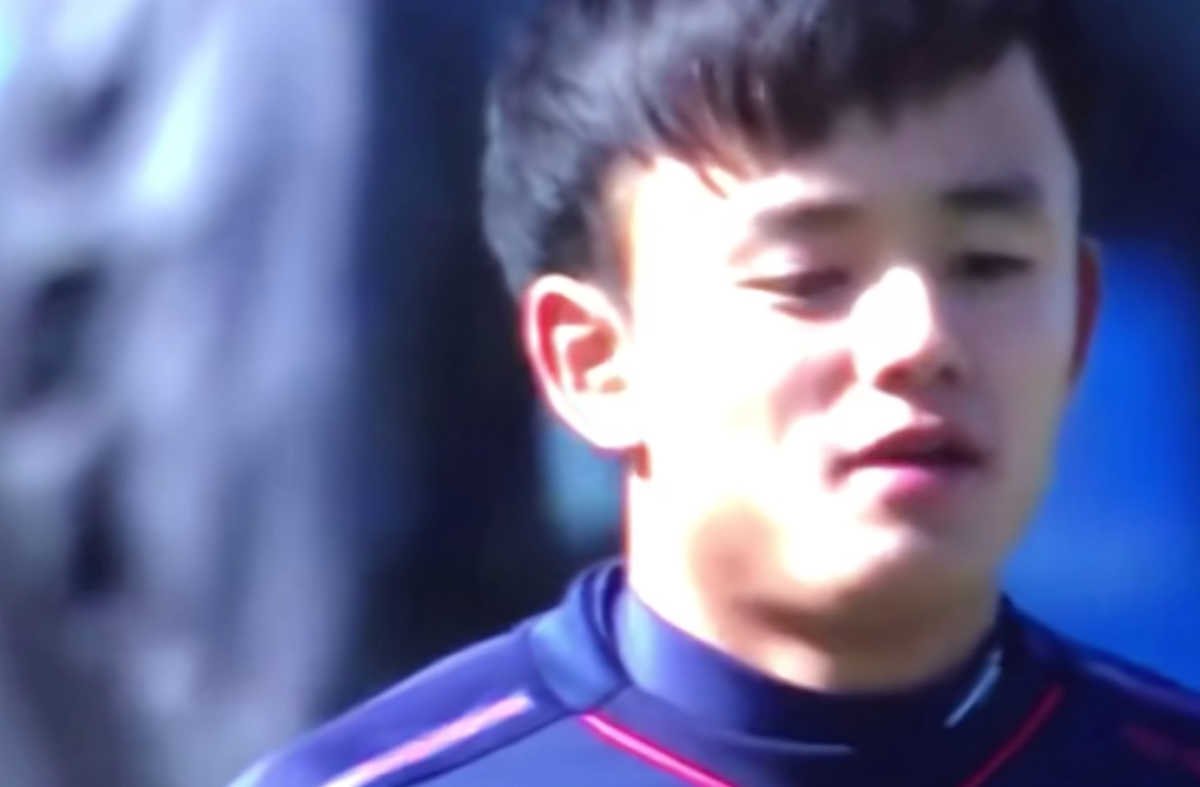 Training footage of new boy Takefusa Kubo goes viral among Real Madrid fans