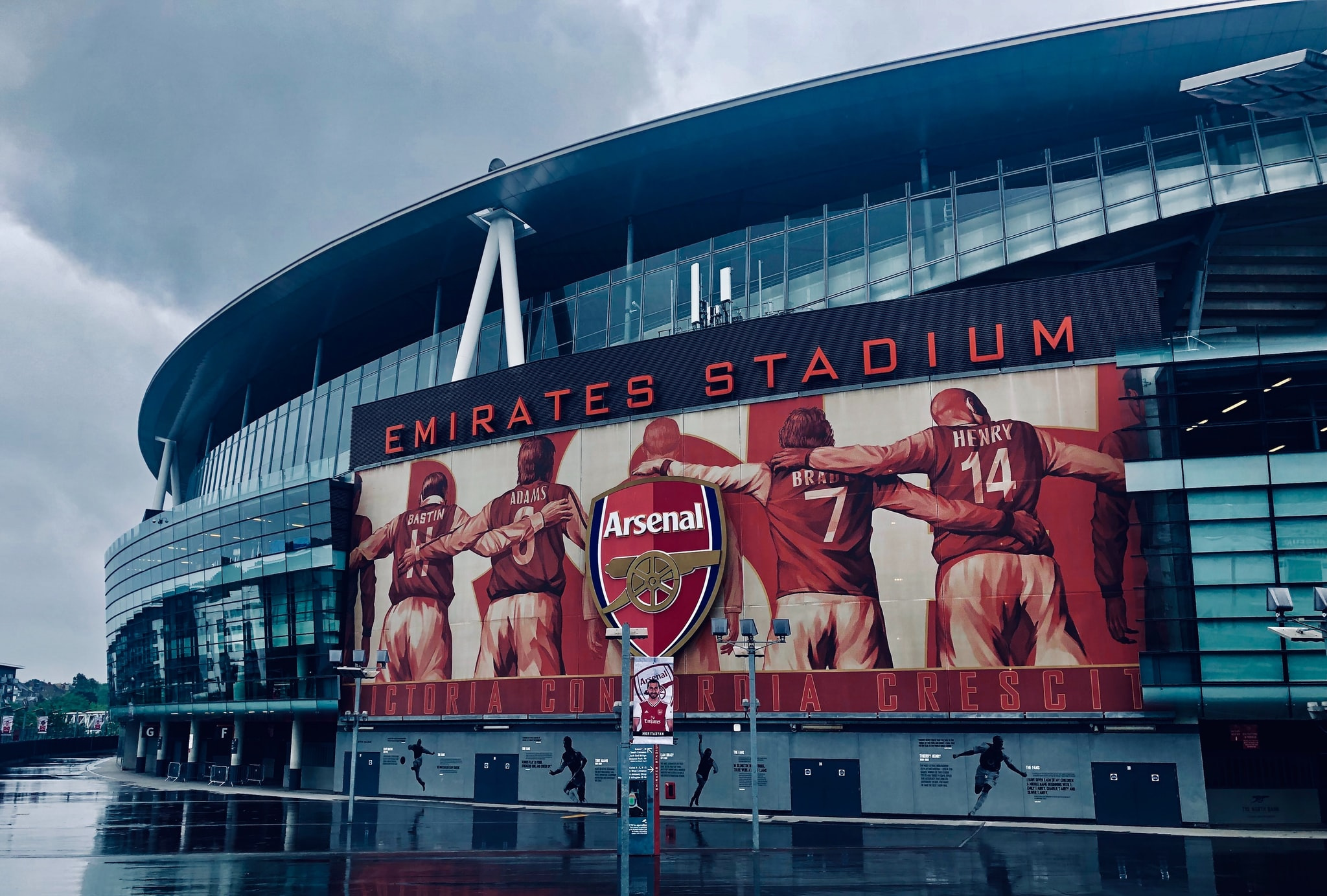 Arsenal fans light up anti-Kroenke protest with vivid banners outside Emirates