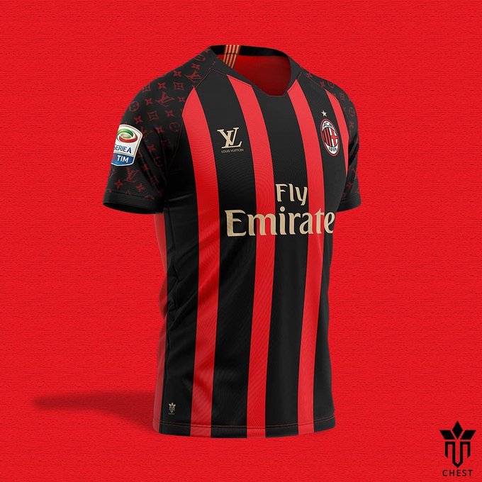 AC Milan x KOCHÉ 2023 Fourth Kit - FOOTBALL FASHION