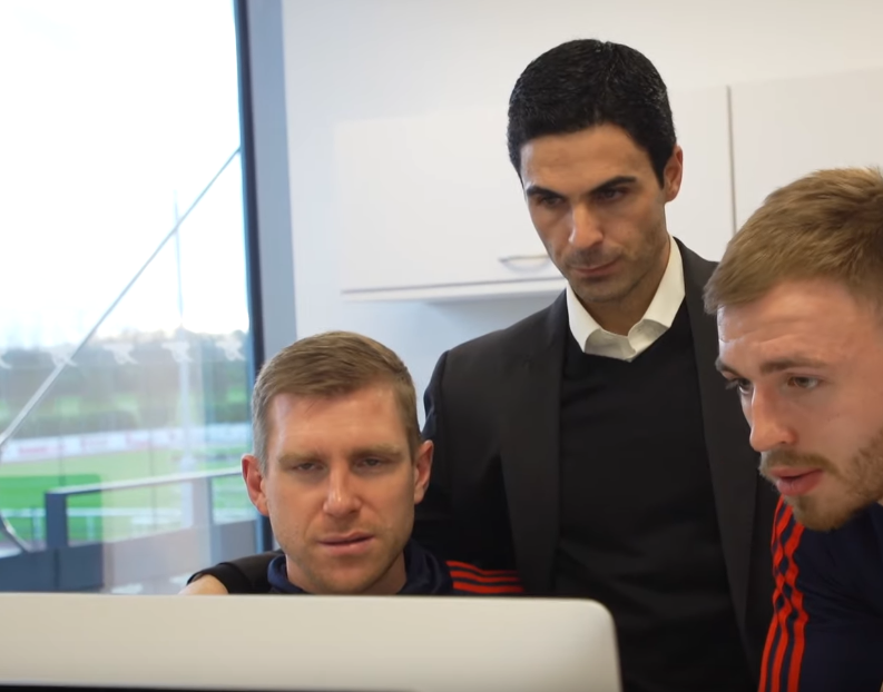 (Video) “Do we have drones?” –  Mikel Arteta sets priority on his first day as Arsenal boss