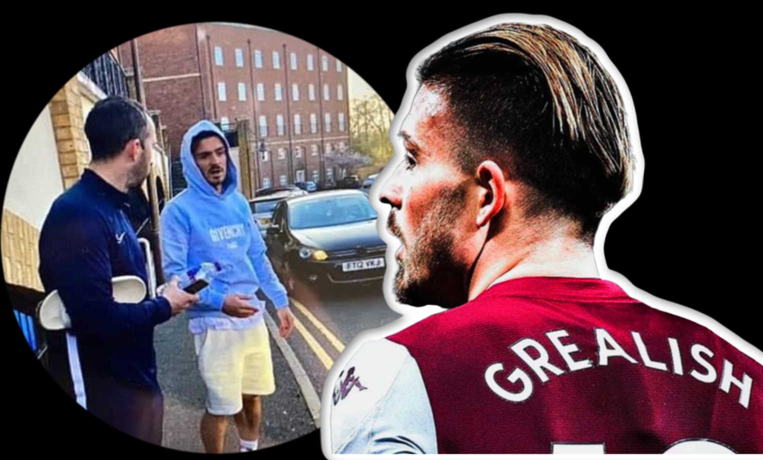 Photo – Jack Grealish rumored to have gone on a drunk driving rampage at Waterside in Dickens Heath