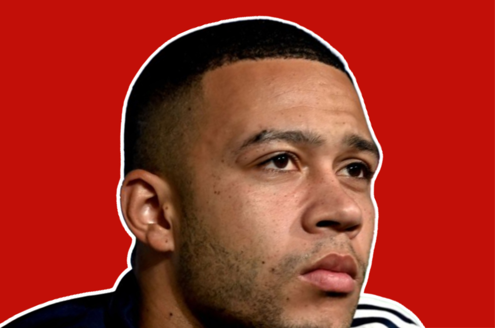 Photo – Memphis Depay spotted rocking remake of the classic Manchester United 83-84 home kit