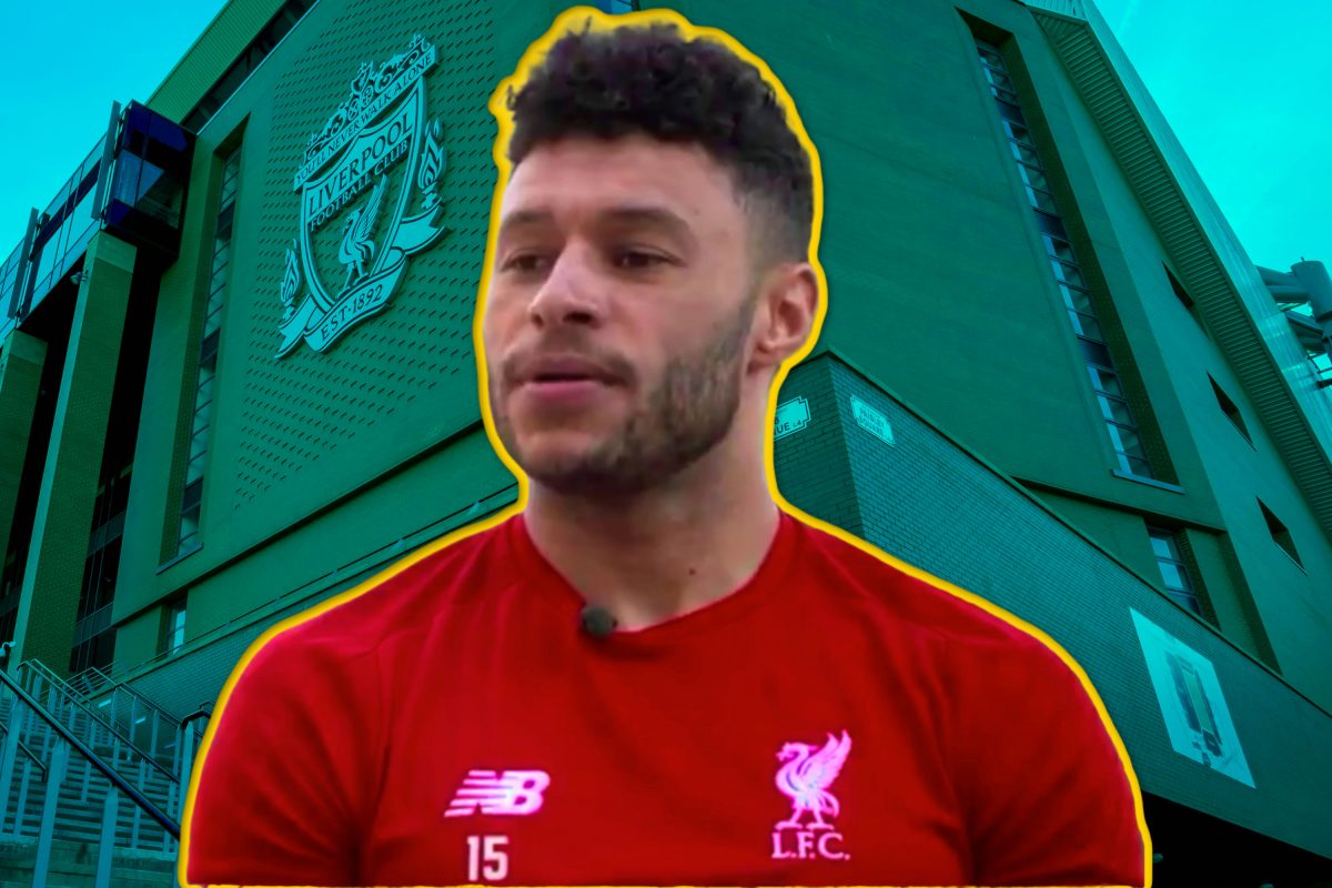 16 seconds of Alex Oxlade-Chamberlain killing it during a Liverpool training session