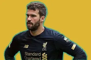 Liverpool fans love it as Alisson goes full Rambo with new headband look