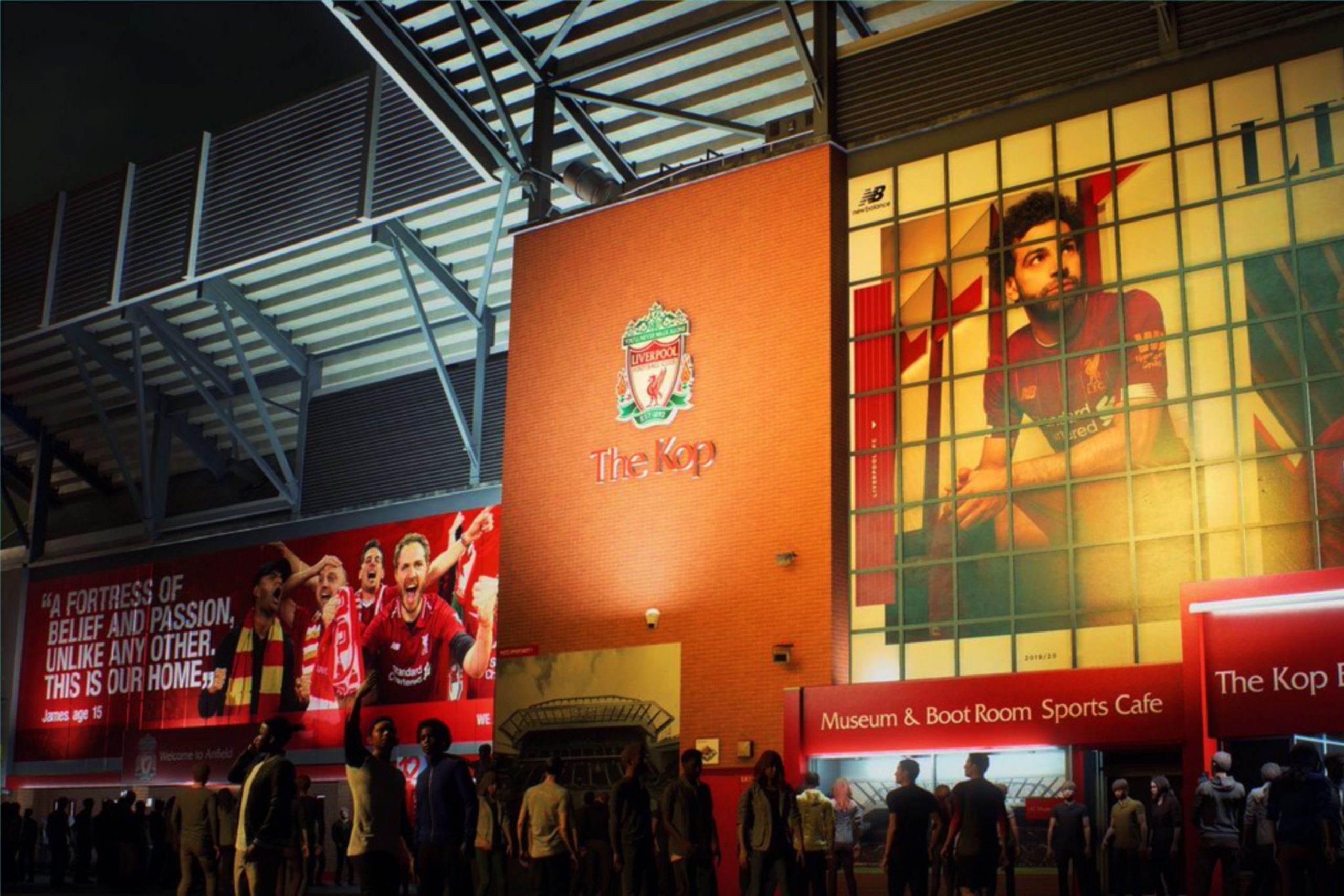 (Image) Anfield looks stunning as photo from upcoming FIFA 21 game goes viral