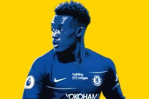 Chelsea players come together in a massive show of support for Callum Hudson-Odoi