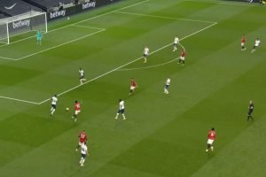 The Man Utd play that carved open Tottenham Hotspur in the 1-1 draw on Friday
