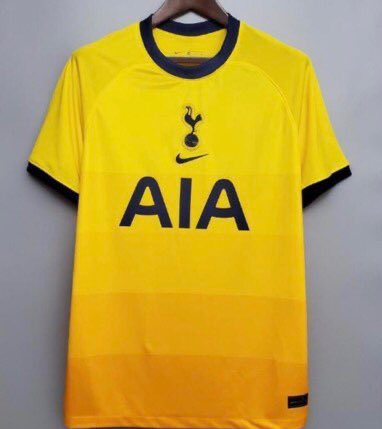 tottenham hotspur yellow kit