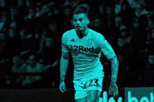 Kalvin Phillips in action for Leeds United