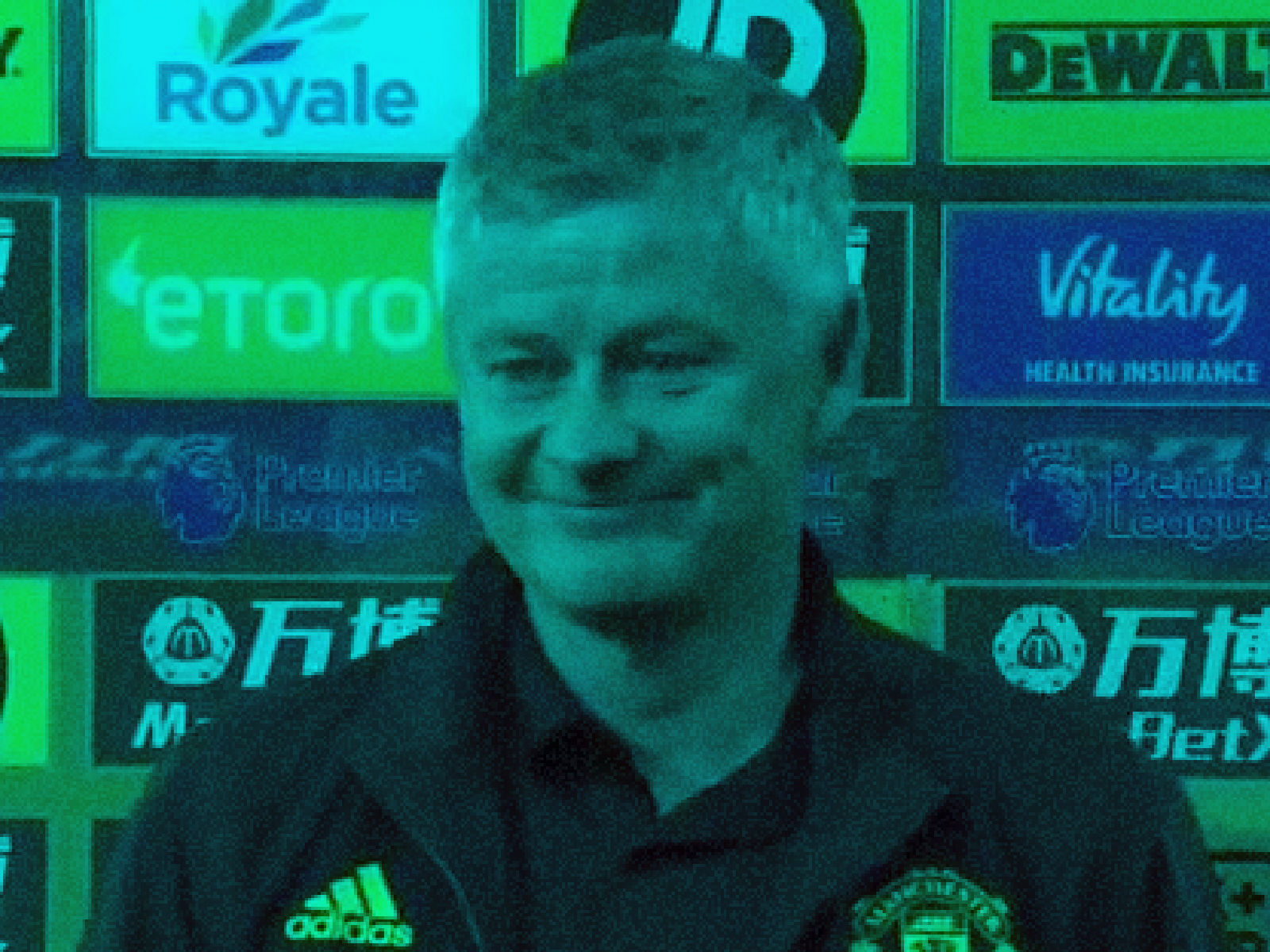 Solskjaer at his cheeky best when asked about Zaha penalty claim after Palace win