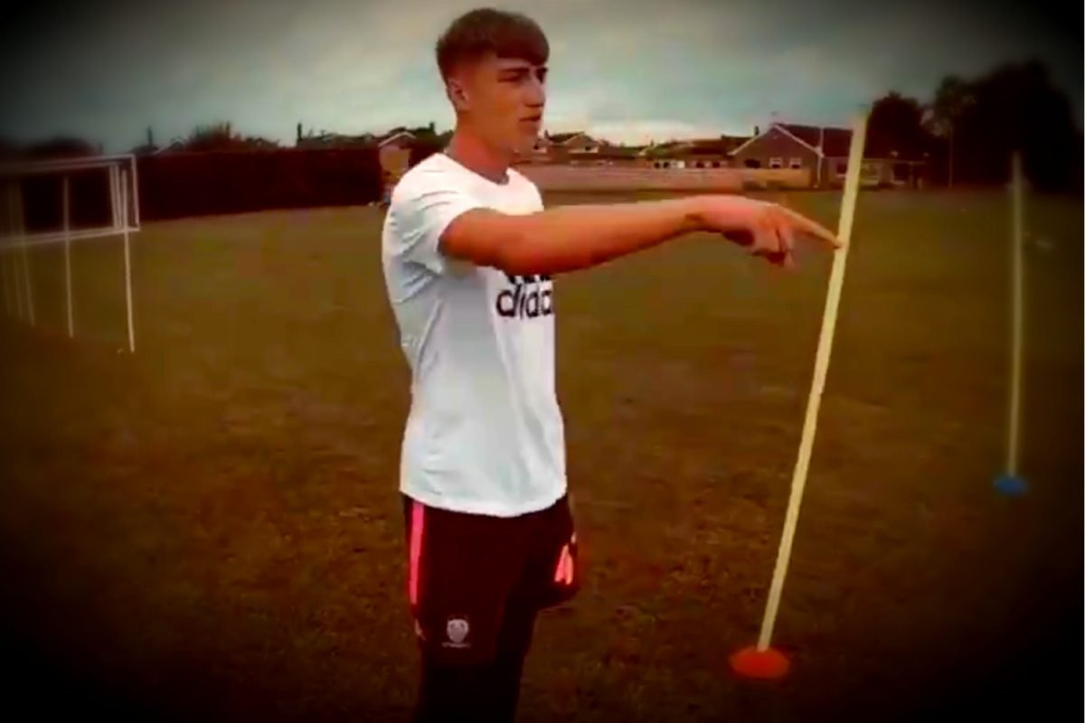 Jack Clarke is still all about the Leeds life as Spurs winger dons Kappa merchandise in a pre-season hype video