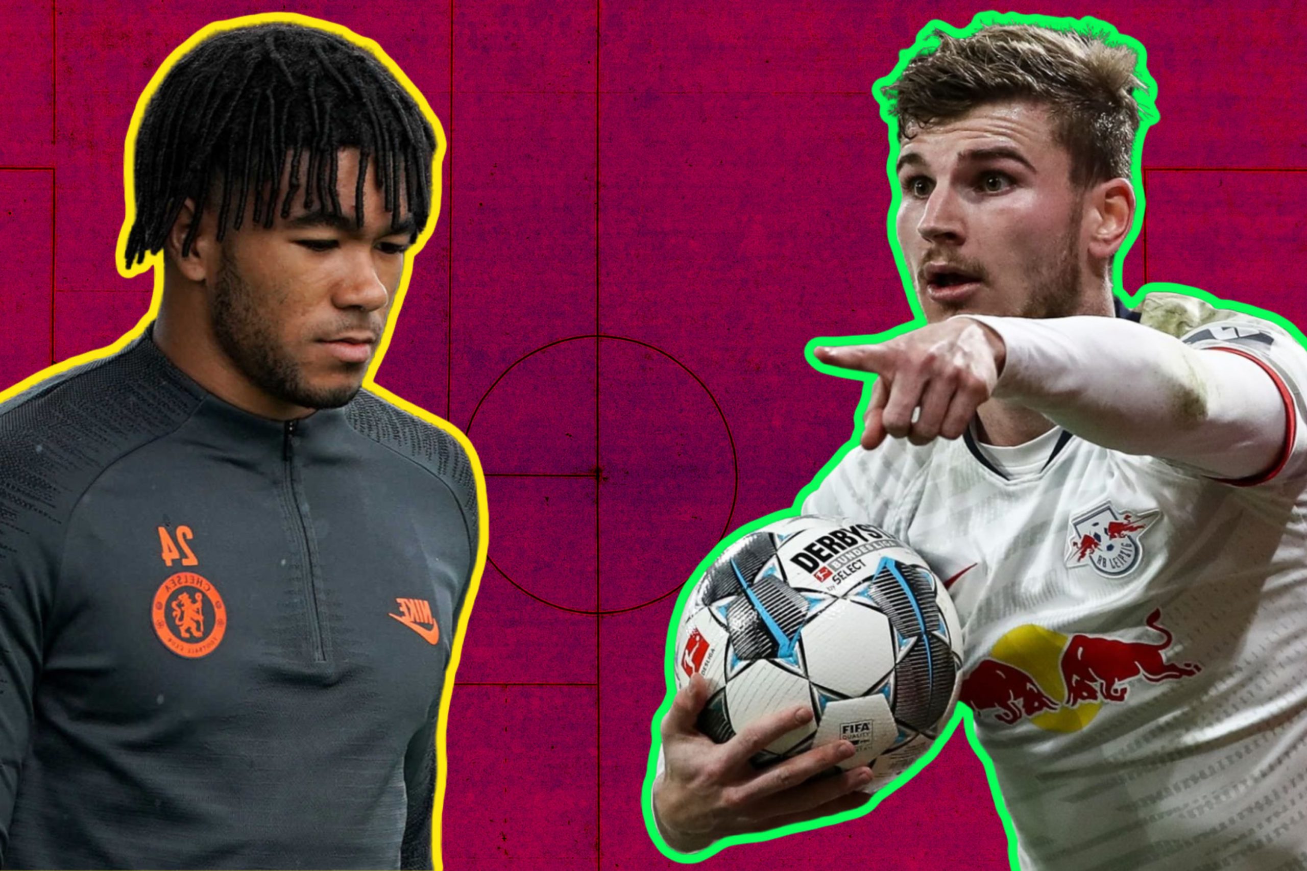 Reece James and Timo Werner could form a juicy partnership in the right flank for Chelsea