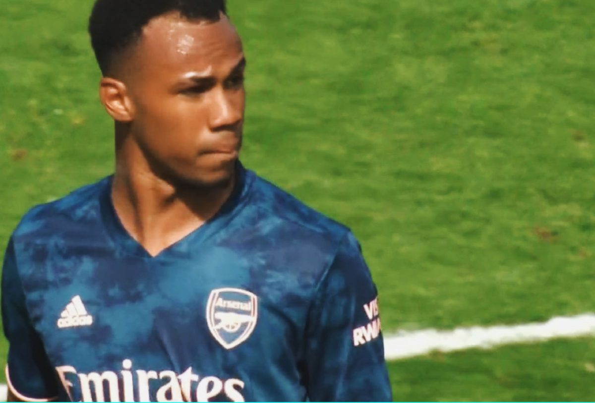 (Video) Gabriel Magalhaes scores a goal on debut as Arsenal lead 2-0 v Fulham