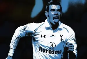 Gareth Bale in Tottenham Hotspur kit