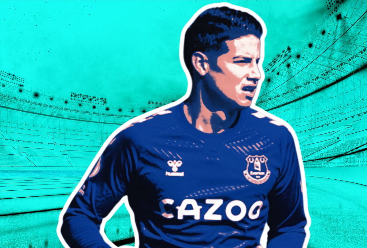 The stunning James Rodriguez pass that increased the chances of Everton scoring by 30% during West Brom win