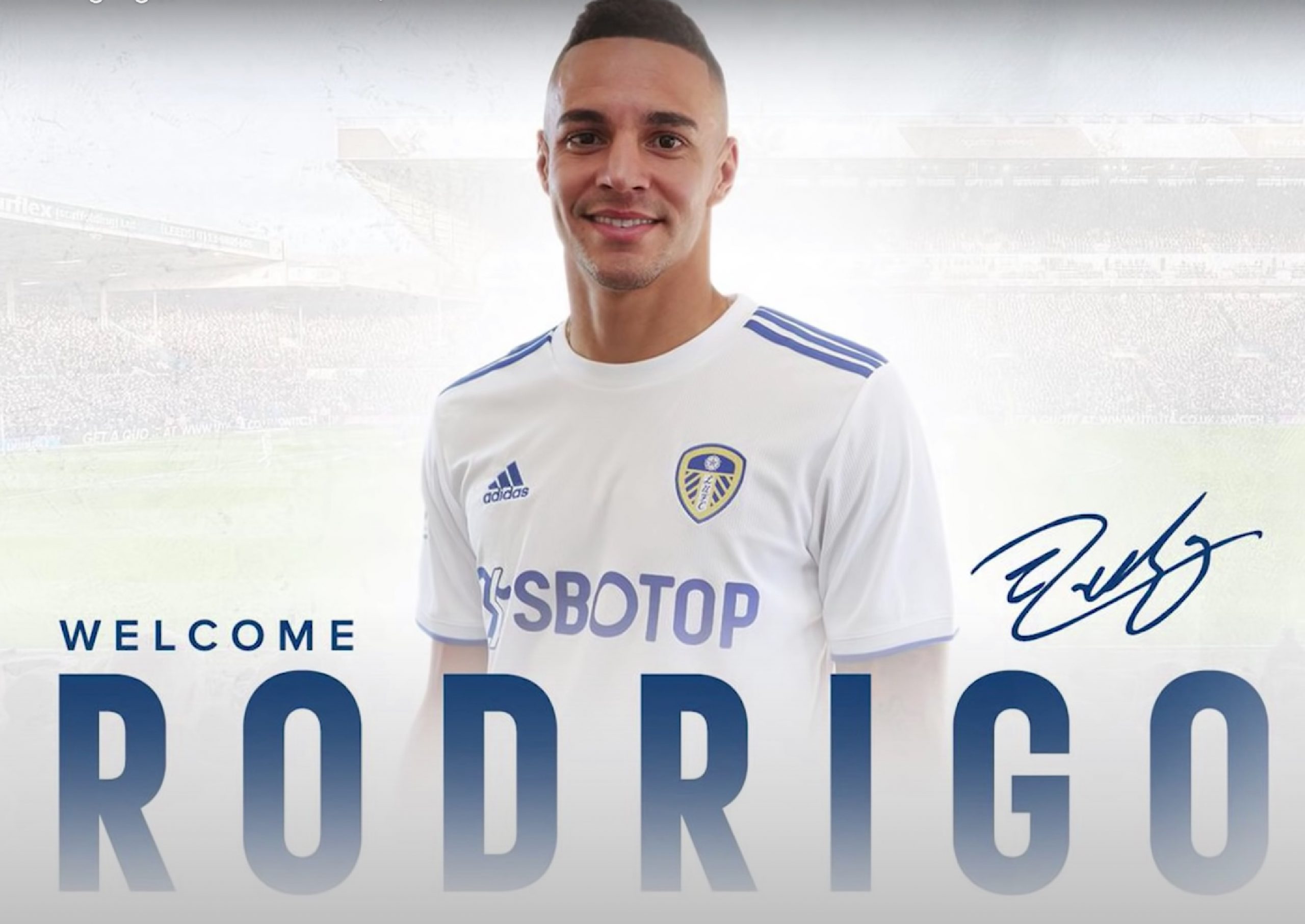 (Video) New Leeds signing Rodrigo gets the better of De Gea in Spain training