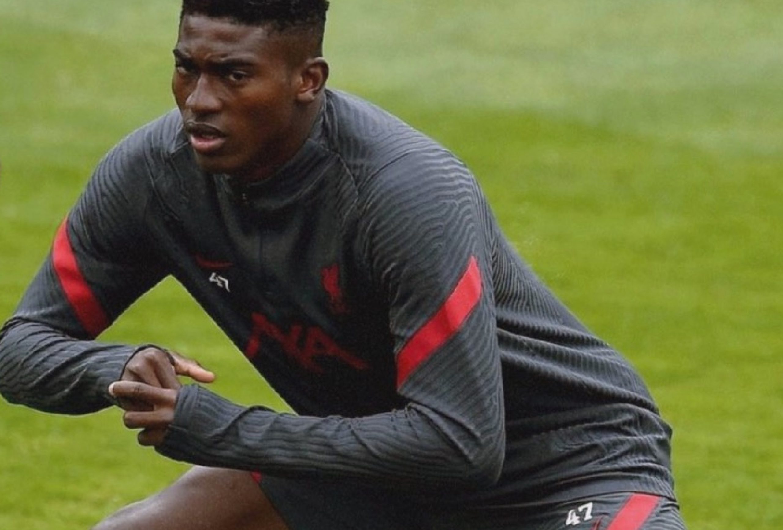 Photo – Unknown quantity spotted training with Liverpool senior squad ahead of Leeds United clash