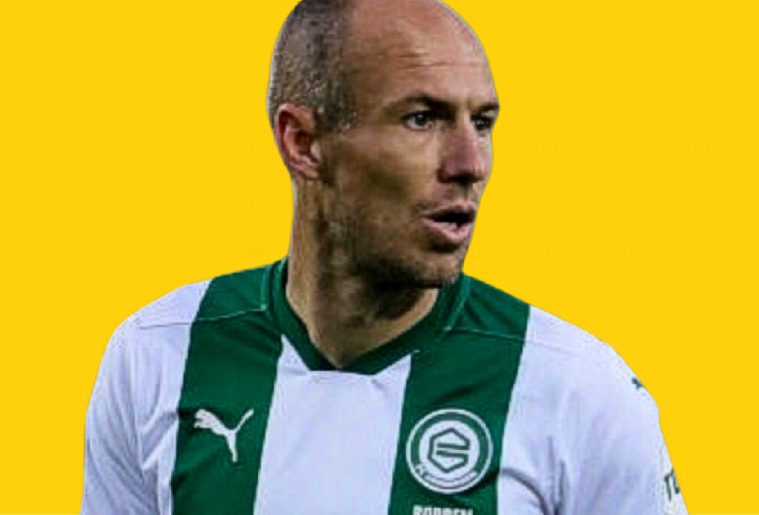 Arjen Robben in Groningen kit
