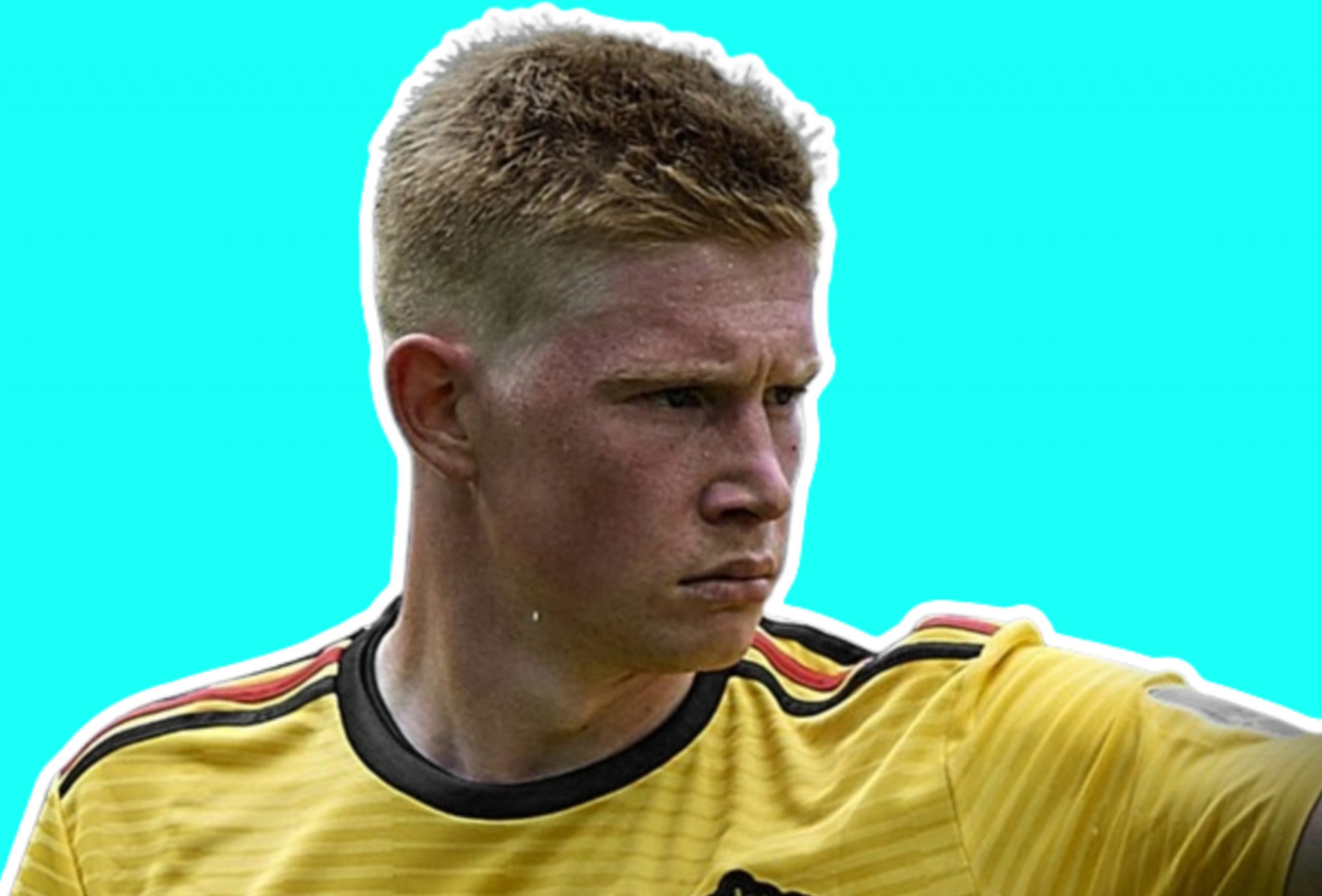 Kevin de Bruyne pulls off an inch-perfect outside of the boot through ball against England