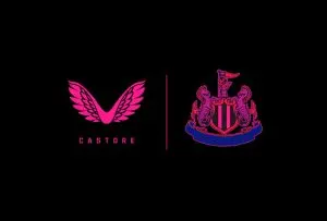 Castore and Newcastle United logos