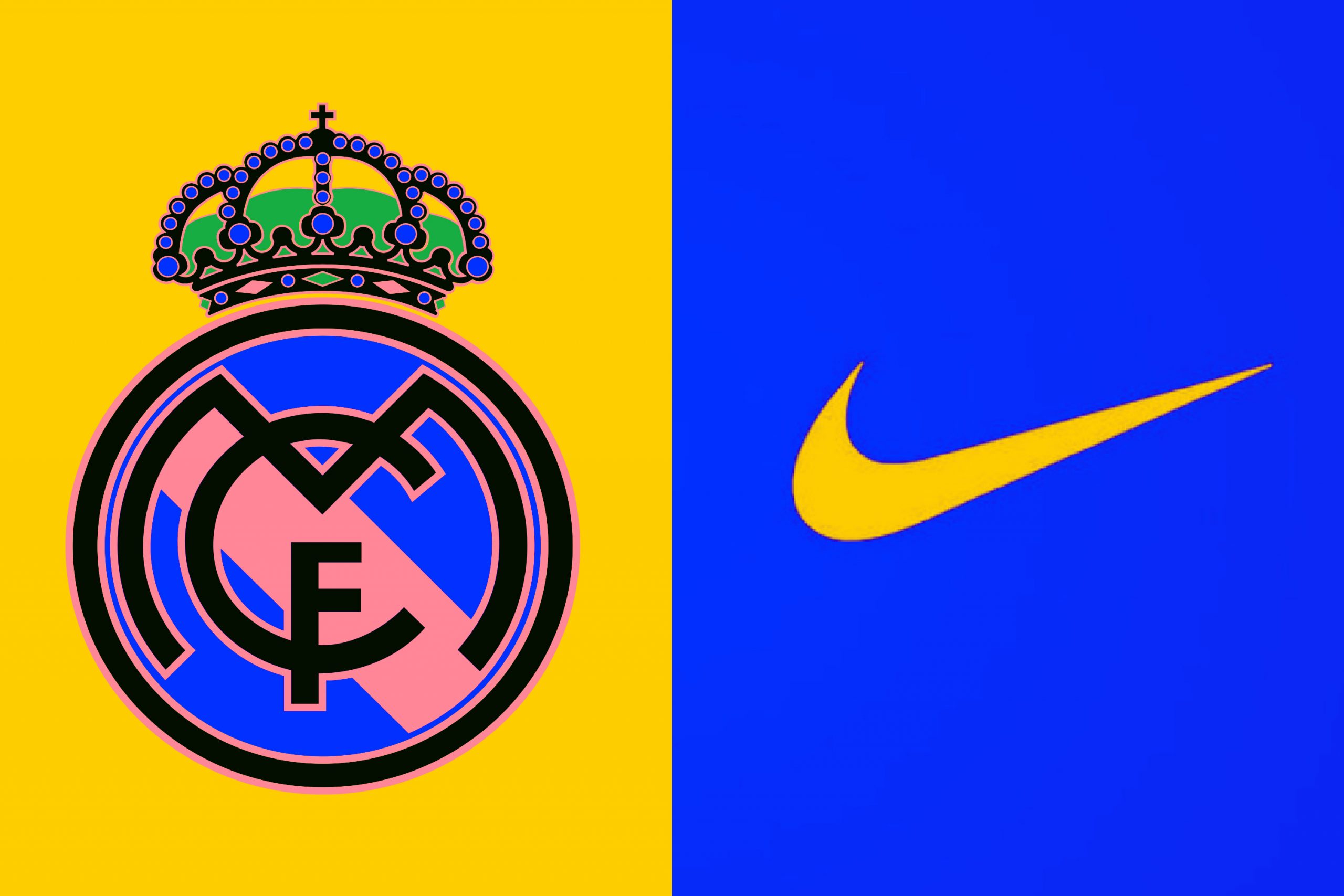 Real Madrid and Nike logo
