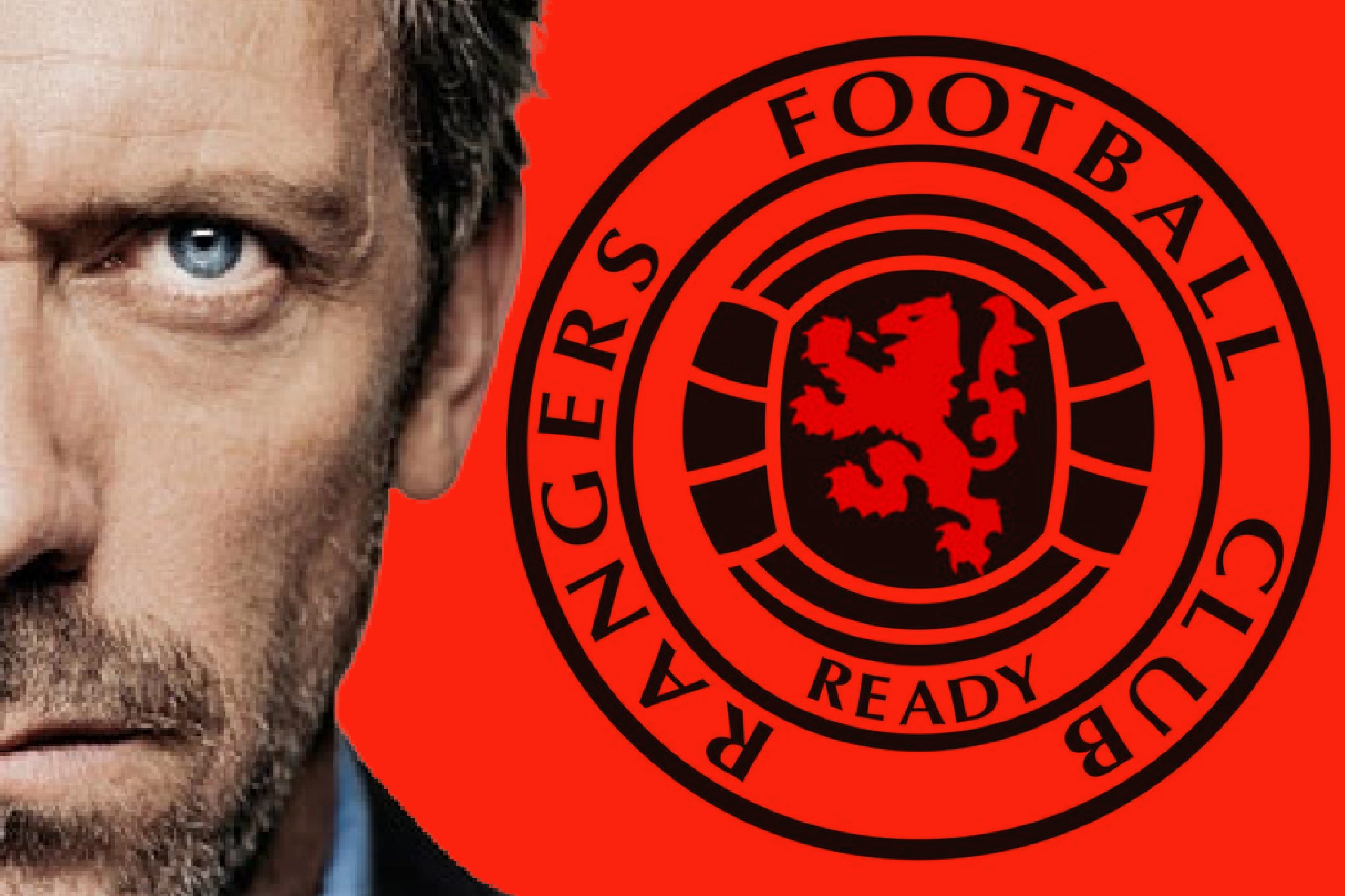 House actor Hugh Laurie gets familiar with famous Rangers FC slogan on Twitter