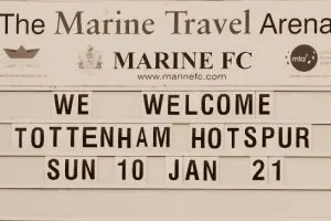 Marine FC v Tottenham Hotspur