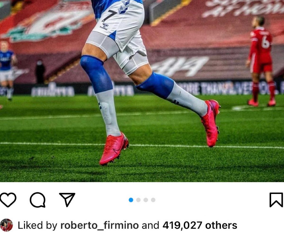 Liverpool fans left raging at what Roberto Firmino did on Instagram following Everton loss