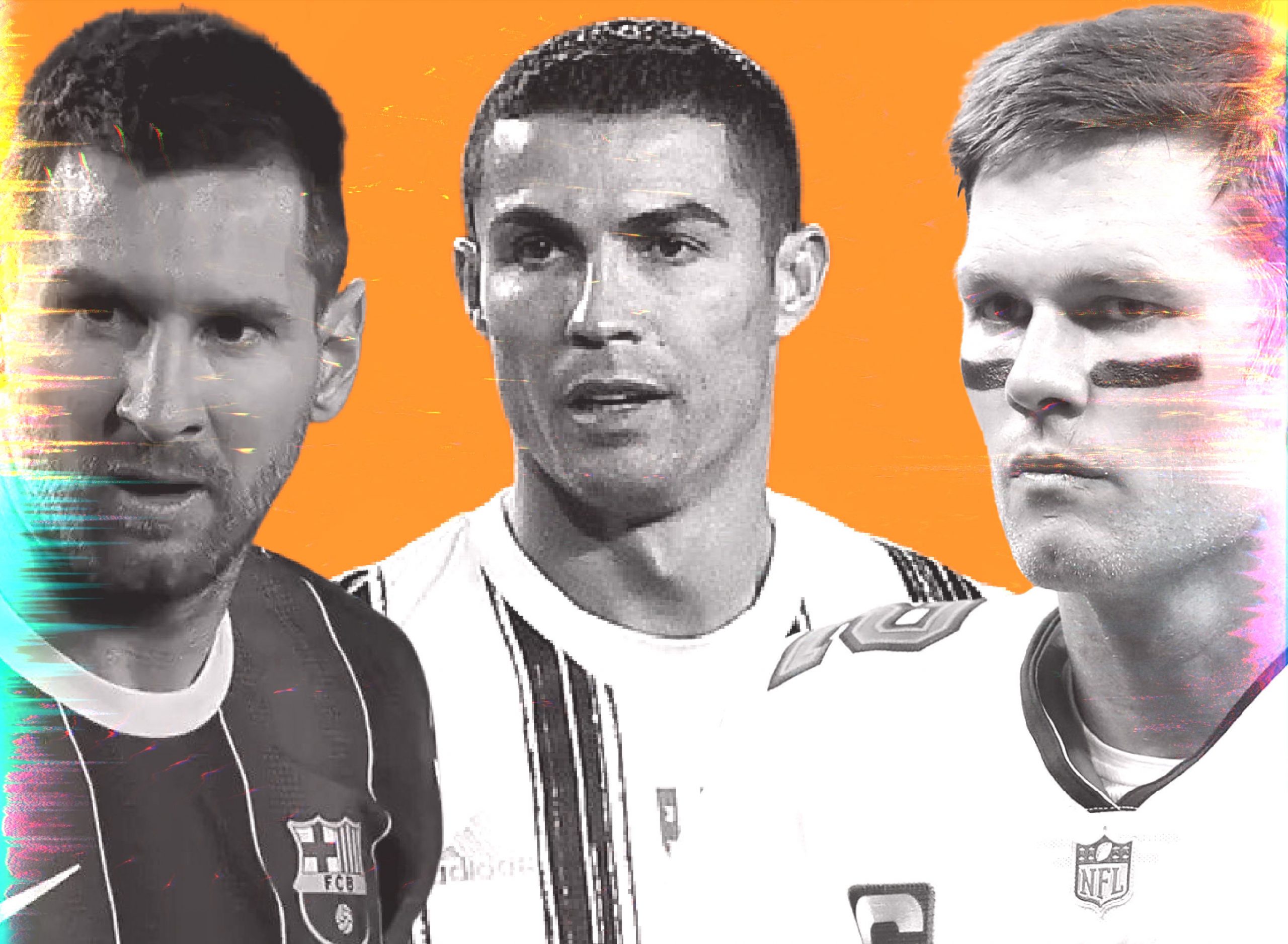 If you think Tom Brady is more famous than Messi and Ronaldo, please pull your head out of your a–