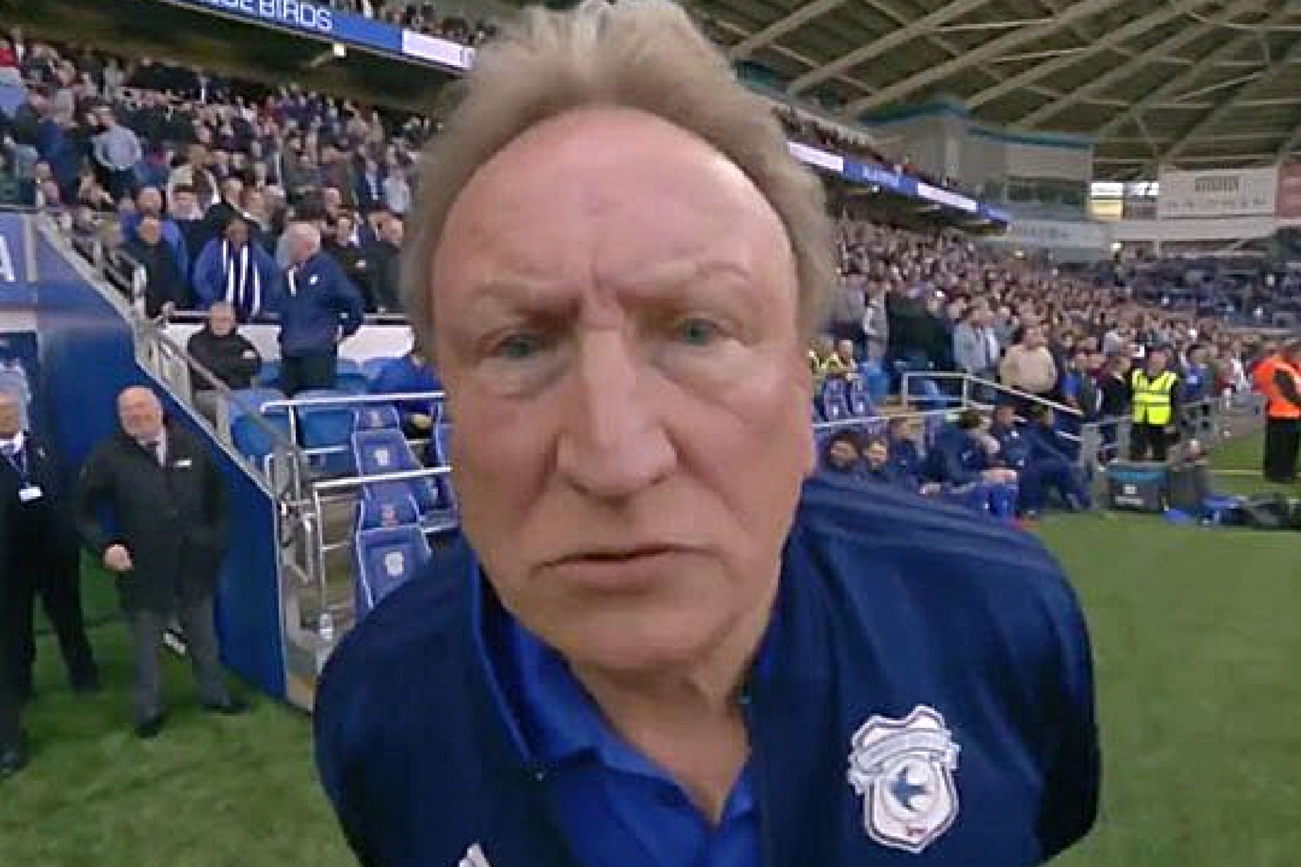 Have a day off Neil – Boro boss Neil Warnock caught on cam abusing refs in an under 23s game