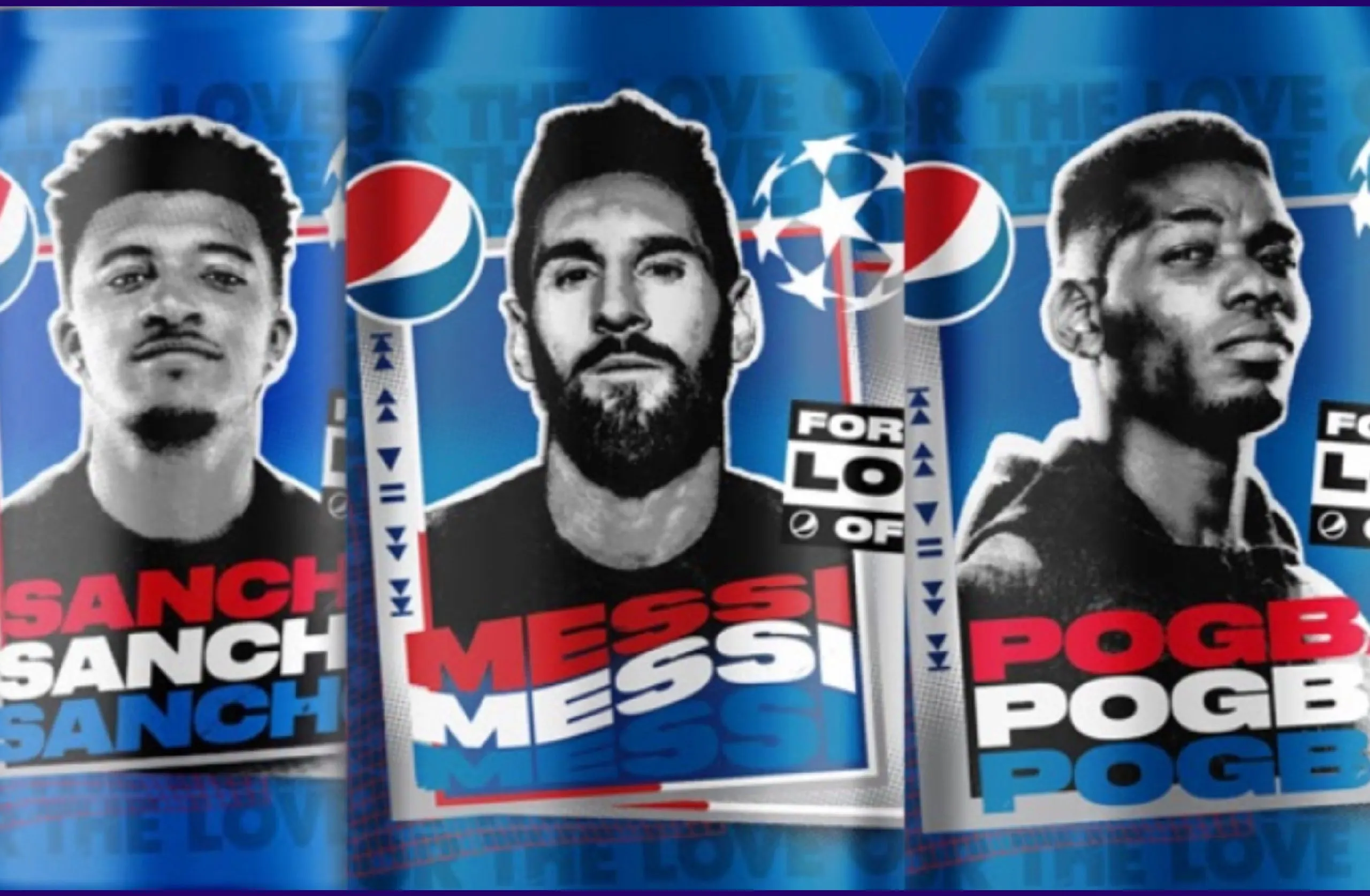 Pepsi ad feat. Messi, Pogba and Sancho
