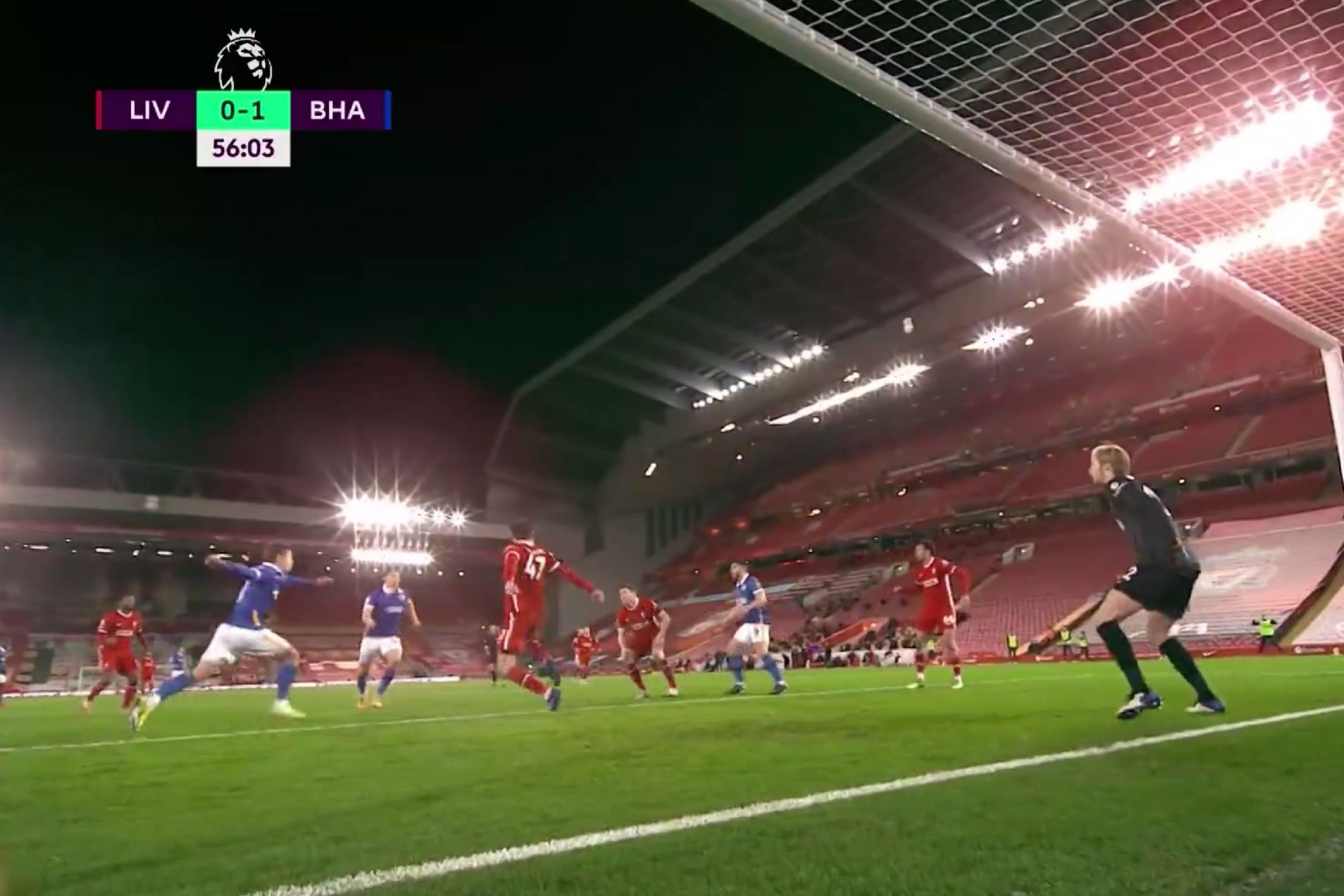 Liverpool 0-1 Brighton Highlights: Steven Alzate finishes off incredible team goal