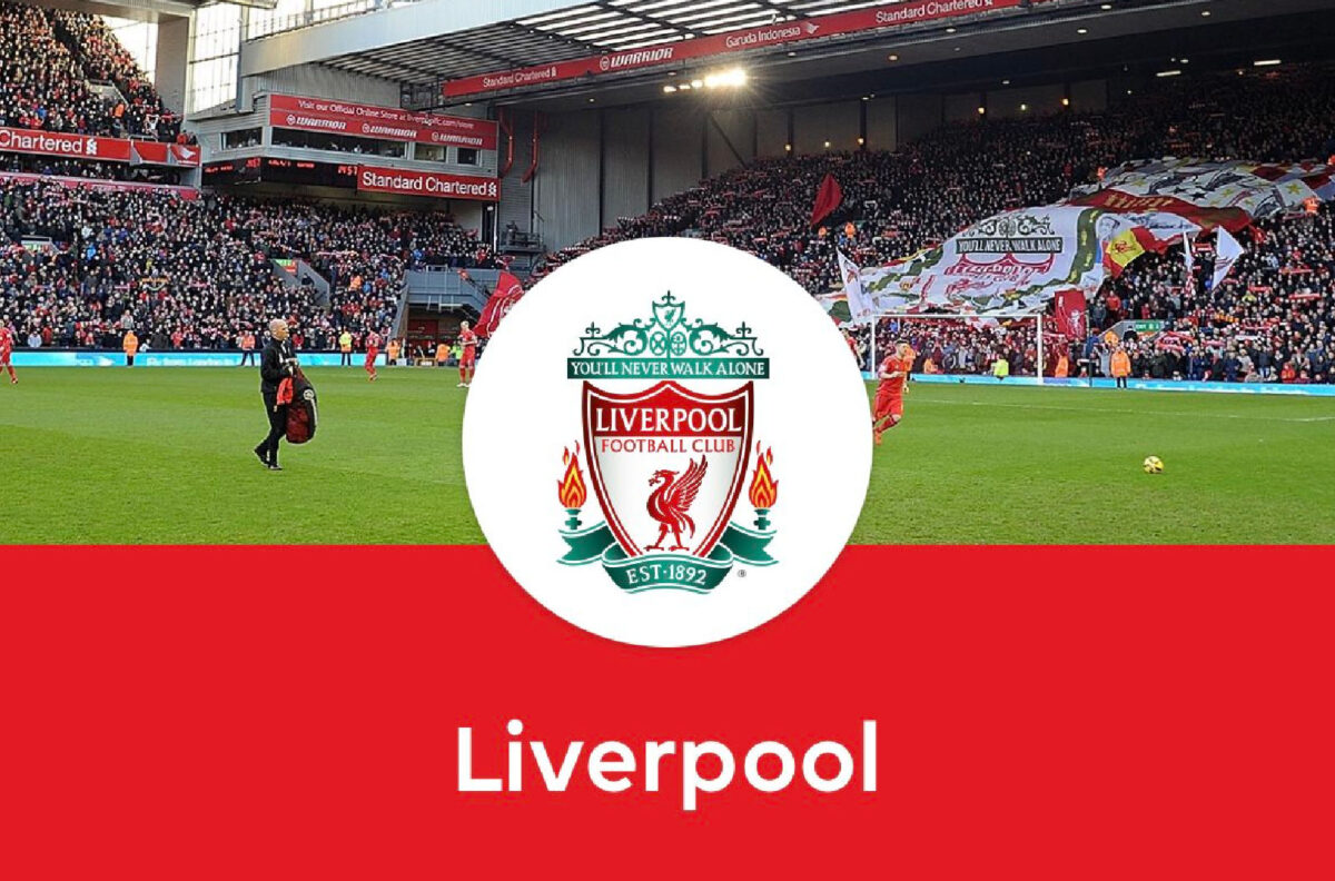 Liverpool’s home ground was briefly changed to the Puskas Arena on the official Premier League website