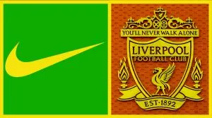 Nike and Liverpool logos