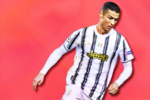 Cristiano Ronaldo in Juventus kit