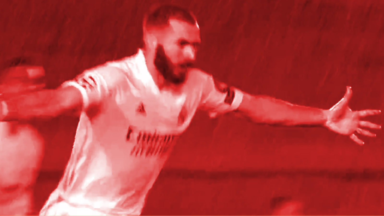 Video: Karim Benzema slaps head control and scissor kick finish in one action against Chelsea