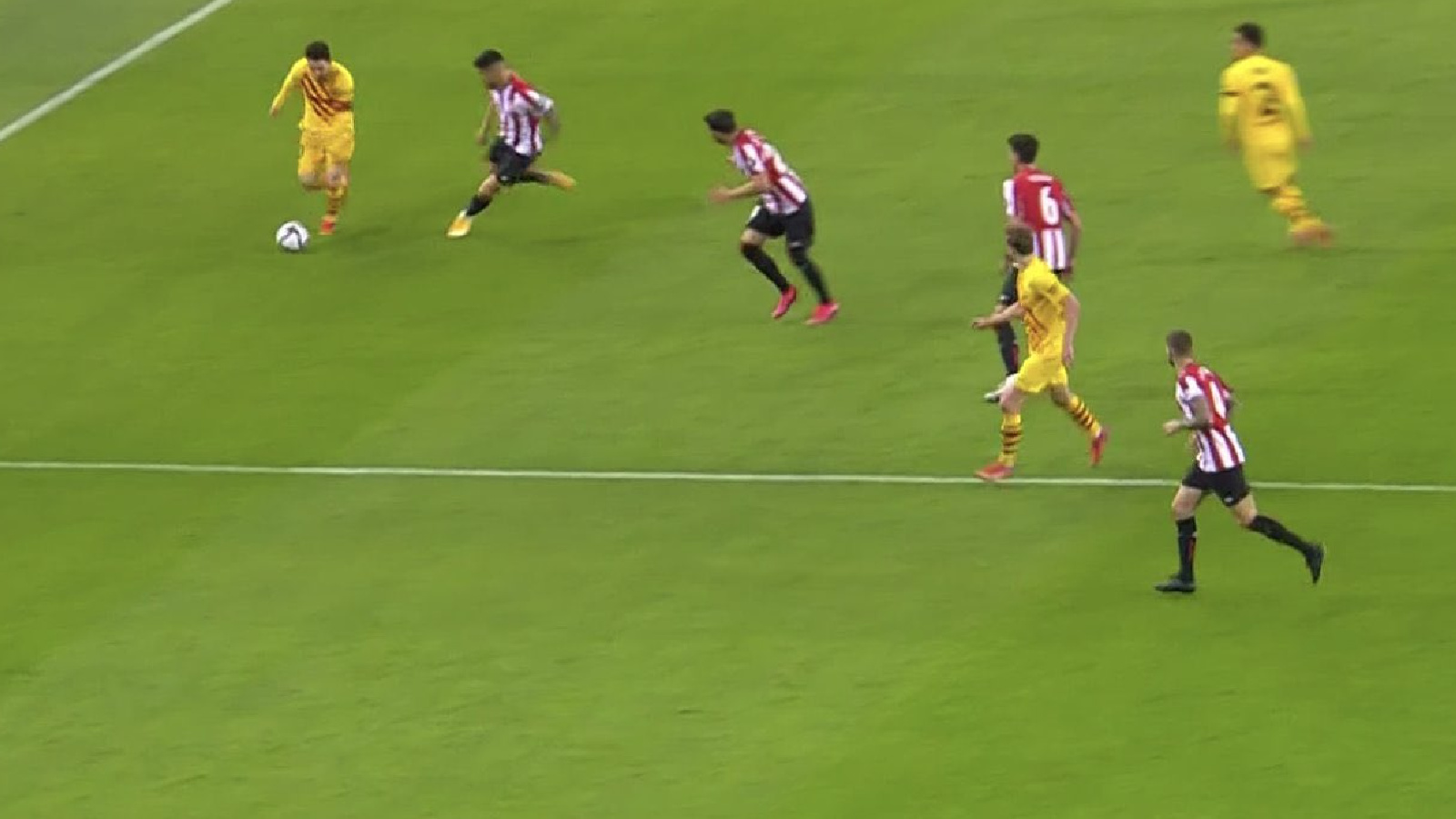 Video: Lionel Messi ultramarathons his way to a goal against Athletic Bilbao