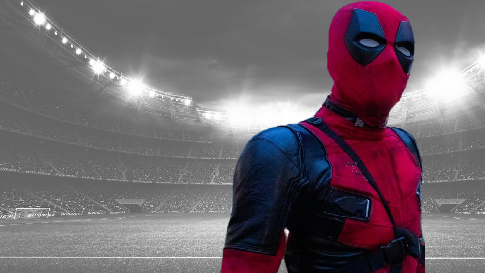 Video: Artem Dzyuba collects champions medal in full Deadpool costume