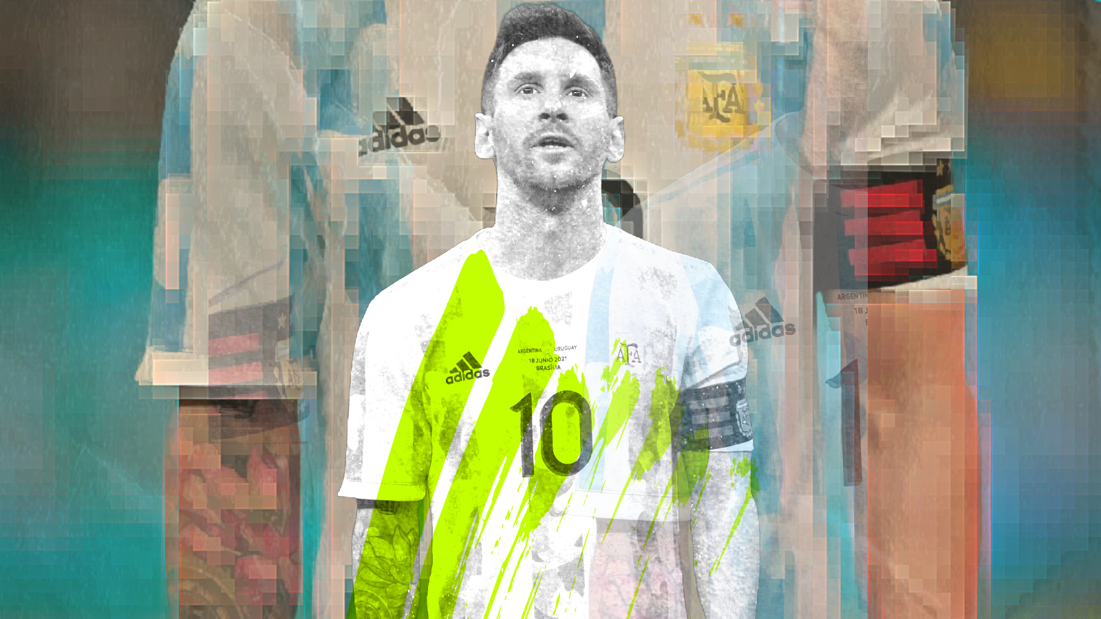 Video: Lionel Messi runs amok during a trademark dribble against Uruguay